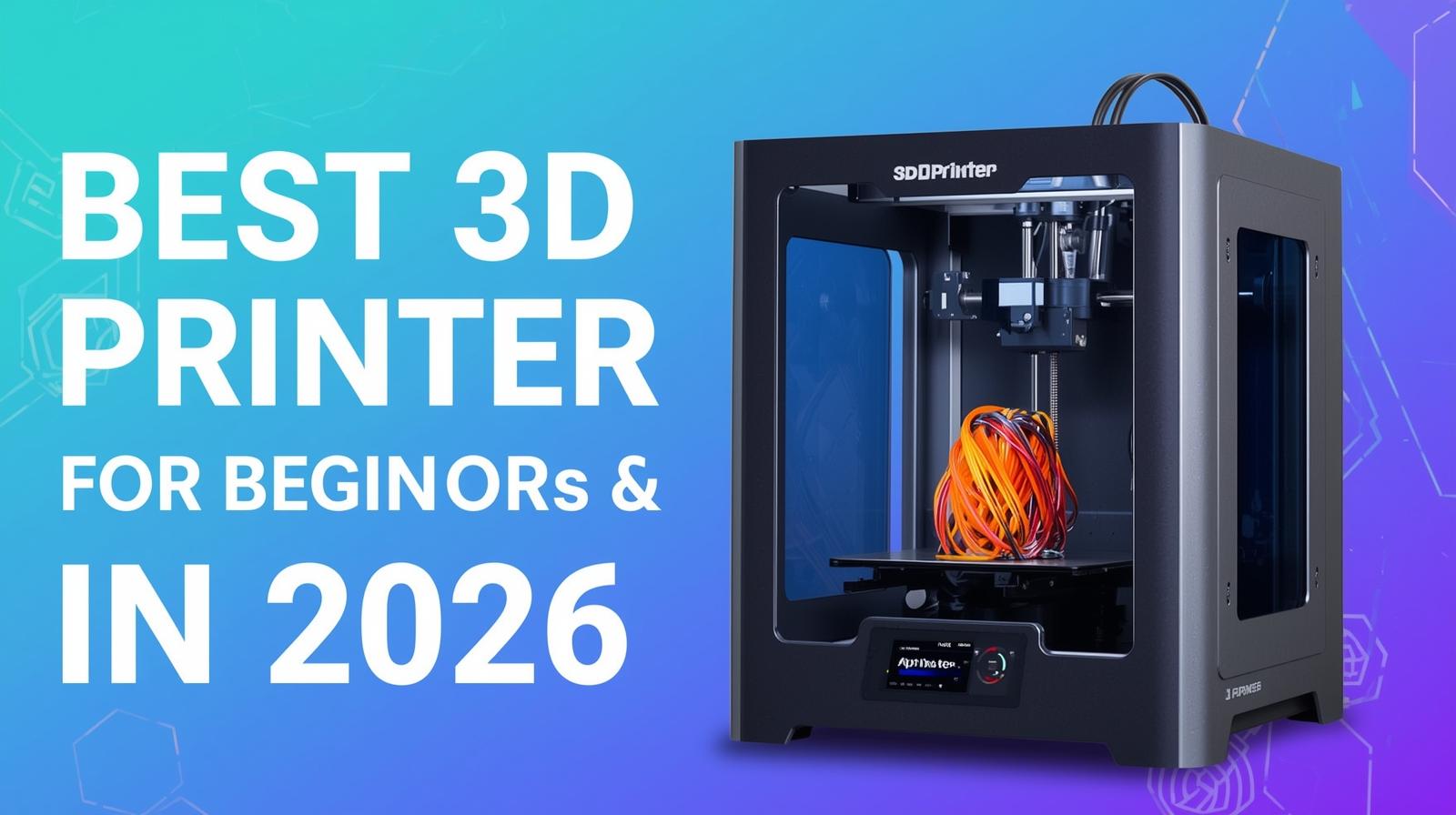 Best 3D Printer for Beginners & Professionals in 2026